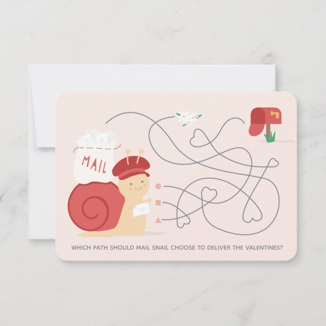 Carte postale de Valentine de salle de classe (Devant)