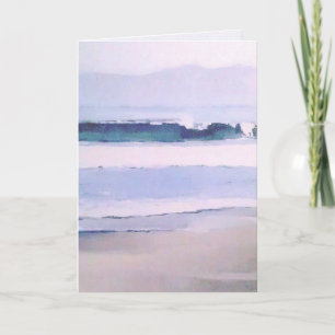 Carte postale de Venice Beach surf avec logo de Lo