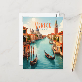 Carte postale de Venise Italie