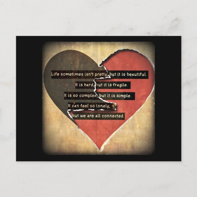 Carte postale de vie (Devant)