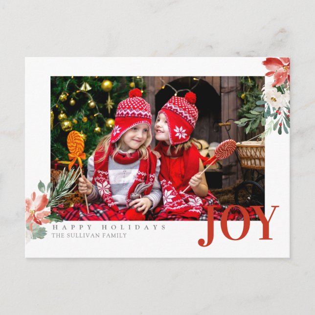 Carte postale de voeux de Noël de Noël (Devant)