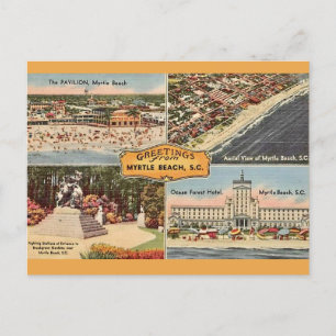 Carte postale de voeux Pittoresque de Myrtle Beach