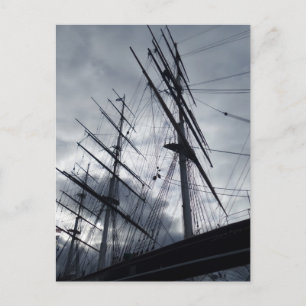 Carte postale de voilier