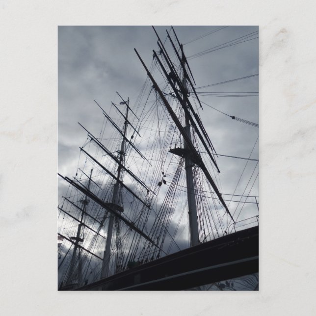 Carte postale de voilier (Devant)