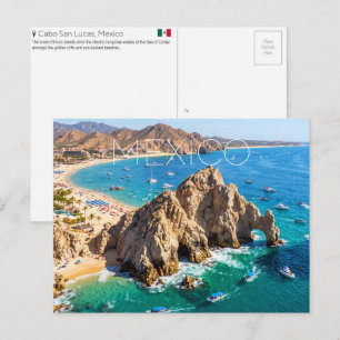 Carte postale de voyage à Cabo San Lucas, Mexique