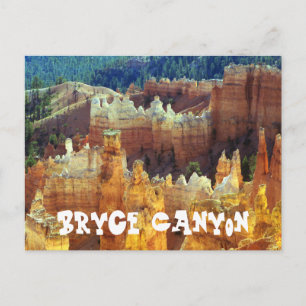 Carte postale de voyage Bryce Canyon