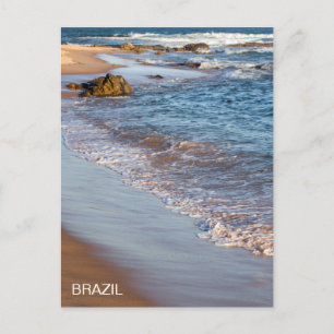 Carte postale de Voyage de plage Brésil