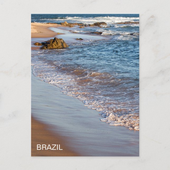 Carte postale de Voyage de plage Brésil (Devant)