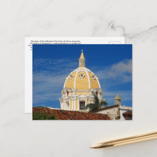 Carte postale de voyage de San Pedro Cathedral Car