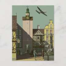Carte postale de voyage en Allemagne