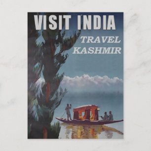 Carte postale de voyage Inde