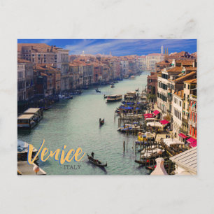 Carte postale de voyage pittoresque de Venise Ital