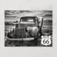 Carte postale de voyage Route 66 États-Unis