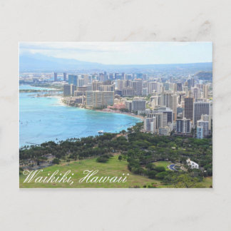 Carte postale de Waikiki