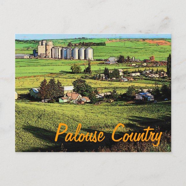 Carte postale de Washington Palouse (Devant)