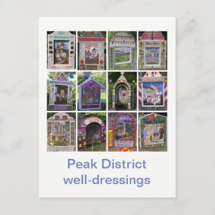Carte postale de Well-dressings 4