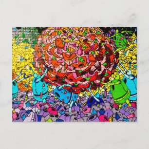 Carte postale de Williamburg Graffiti Art