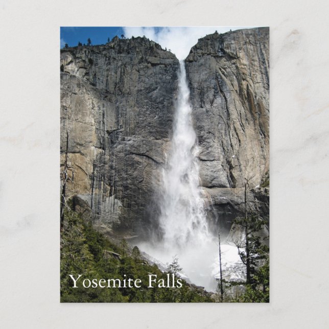 Carte postale de Yosemite Falls (Devant)