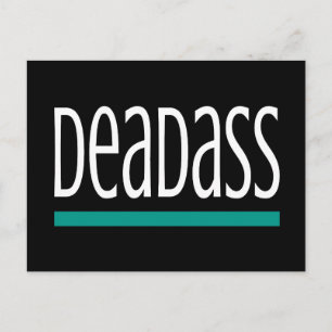 Carte Postale DEADASES Sérieux Pour Véritable Cadeau D'Élang