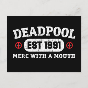 Carte Postale Deadpool   Est. 1991