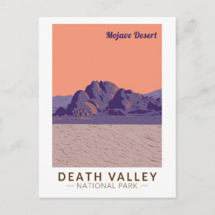 Carte Postale Death Valley National Park Mojave Desert Travel