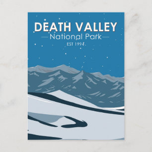 Carte Postale Death Valley National Park Night Sky Vintage