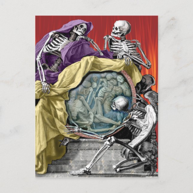 Carte Postale death's discourse (Devant)