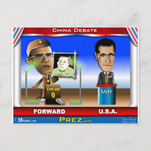 Carte Postale Débat sur la Chine