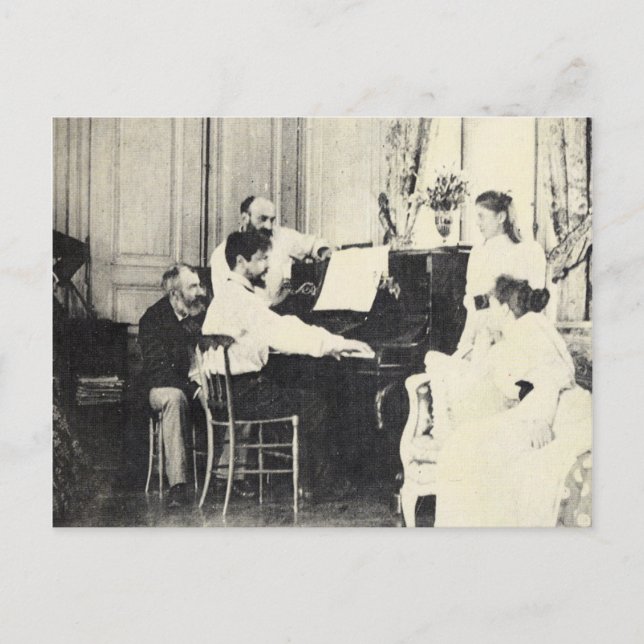 Carte Postale débussie 1893 (Devant)