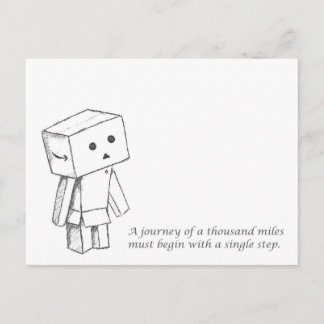 Carte Postale Début