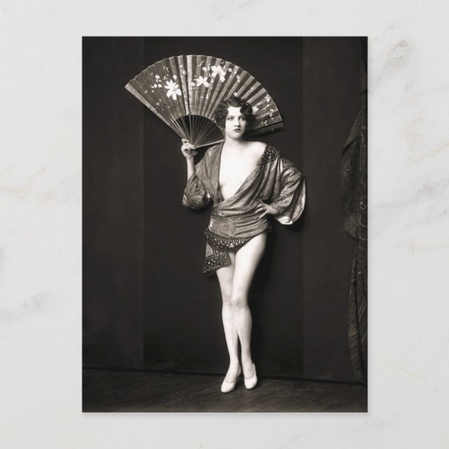 Carte Postale Début des années 1900, le French Pin Up (Devant)