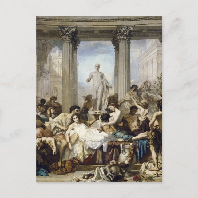 Carte Postale décadence romaine (Devant)