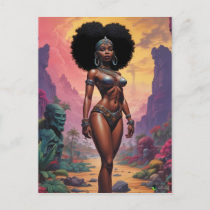 Carte Postale Déchargé de ce qui a été - Ken Gage Art