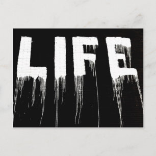 Carte Postale Déchets de graffitis à vie