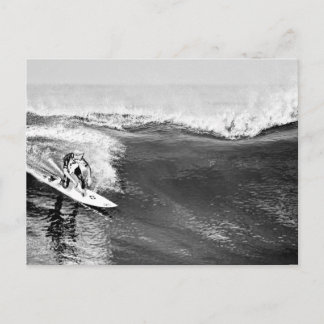 Carte Postale Décisions En Noir Et Blanc