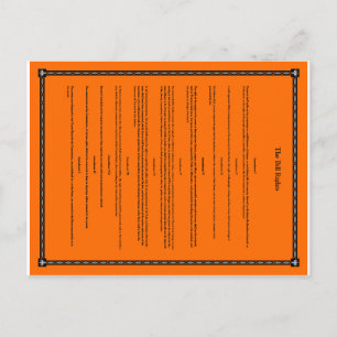 Carte Postale Déclaration des droits