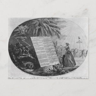 Carte Postale Déclaration des droits de l'homme