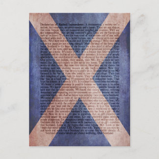 Carte postale Déclaration d'indépendance radicale