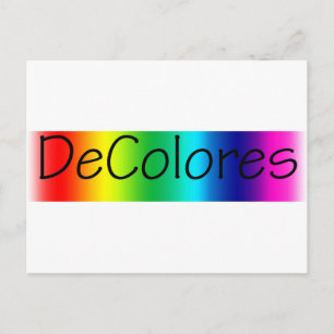 Carte Postale DeColores