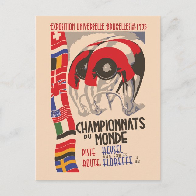 Carte Postale Décor art déco des années 1930 (Devant)