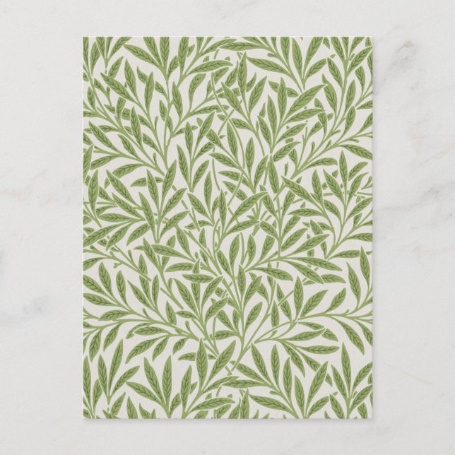 Carte Postale Décor Willow, William Morris (Devant)