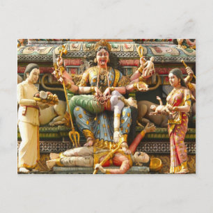 Carte Postale Décoration du temple