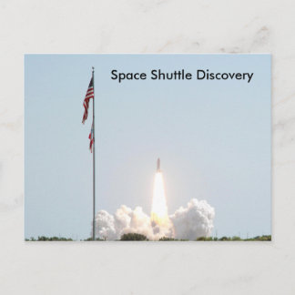 Carte Postale Découverte de la navette spatiale