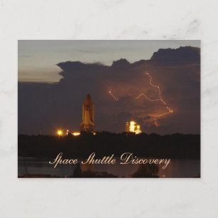 Carte postale Découverte de navette spatiale