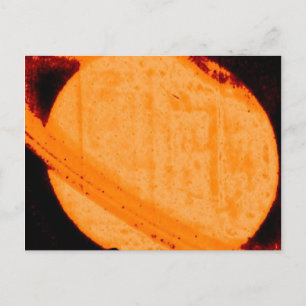 Carte Postale Découverte d'un ovale auroral foncé sur Saturne