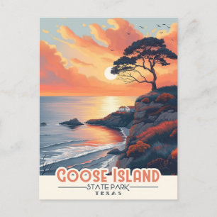 Carte Postale Découvrez la beauté côtière : Goose Island