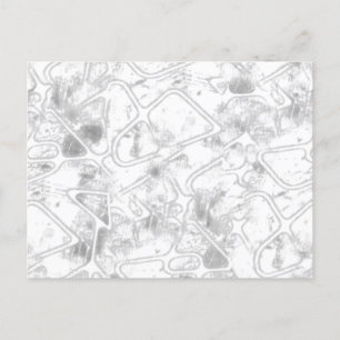 Carte Postale Découvrez l'élégance intemporelle du noir et blanc