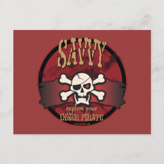 Carte Postale Découvrez votre pirate intérieur