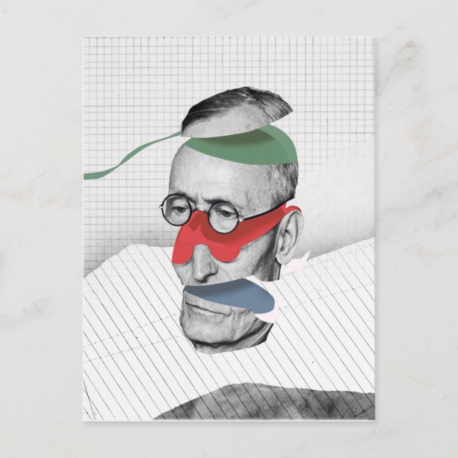 Carte postale "dédoublez Hesse" (Devant)