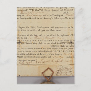 Carte Postale Deed, New York